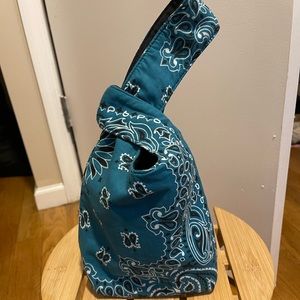 Yaito paisley knot bag